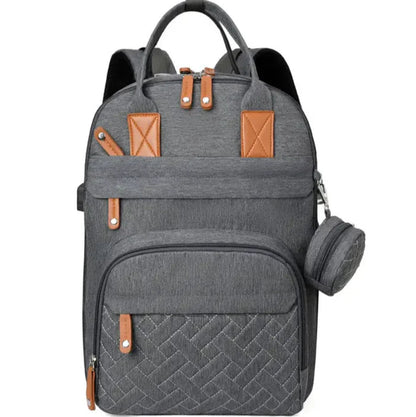 skötväska med skötbädd