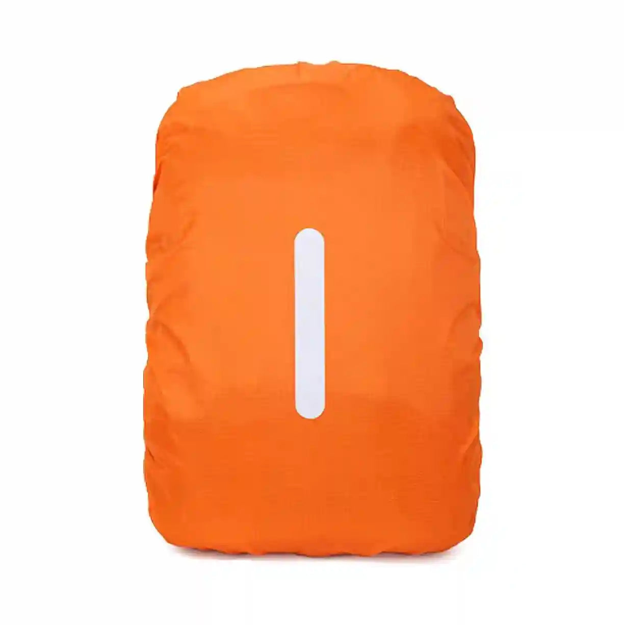 Varsel ryggsäck i orange färg med reflex, framtagen för cyklister