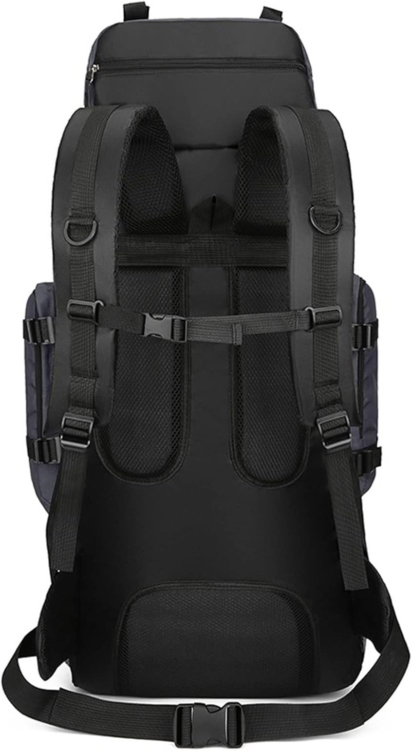 Reseryggsäck 60 L med ventilerad ryggpanel och justerbara remmar för maximal komfort