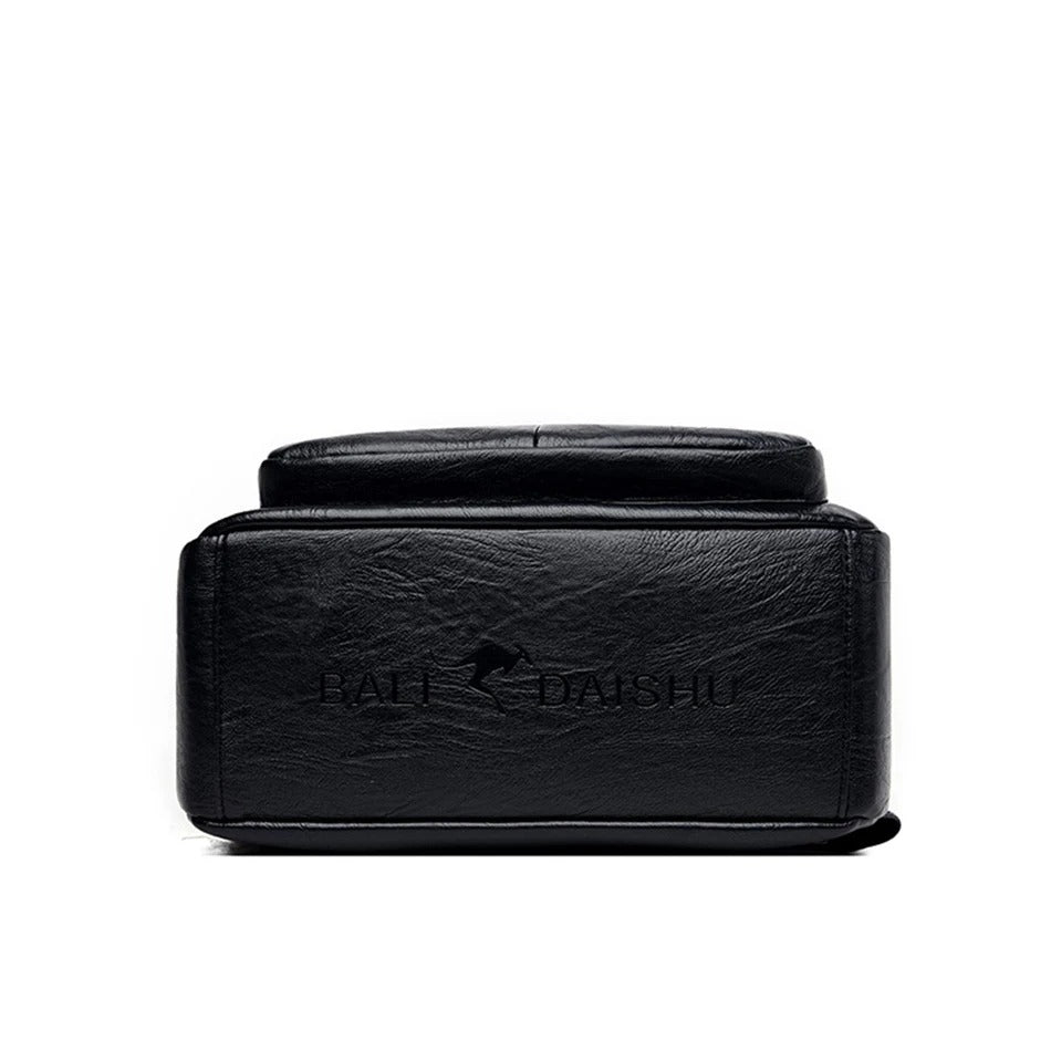 Botten av Ryggsäck Dam Svart med förstärkt struktur