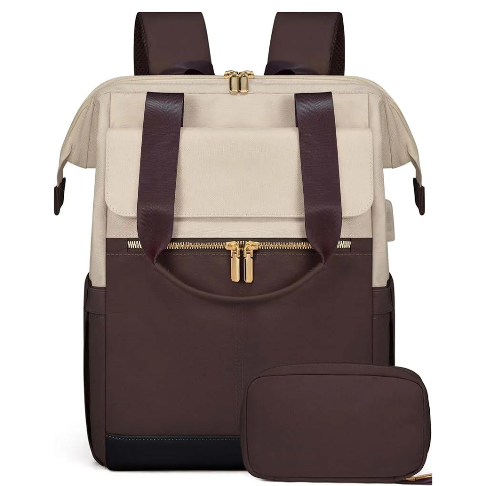 liten ryggsäck dam skinn