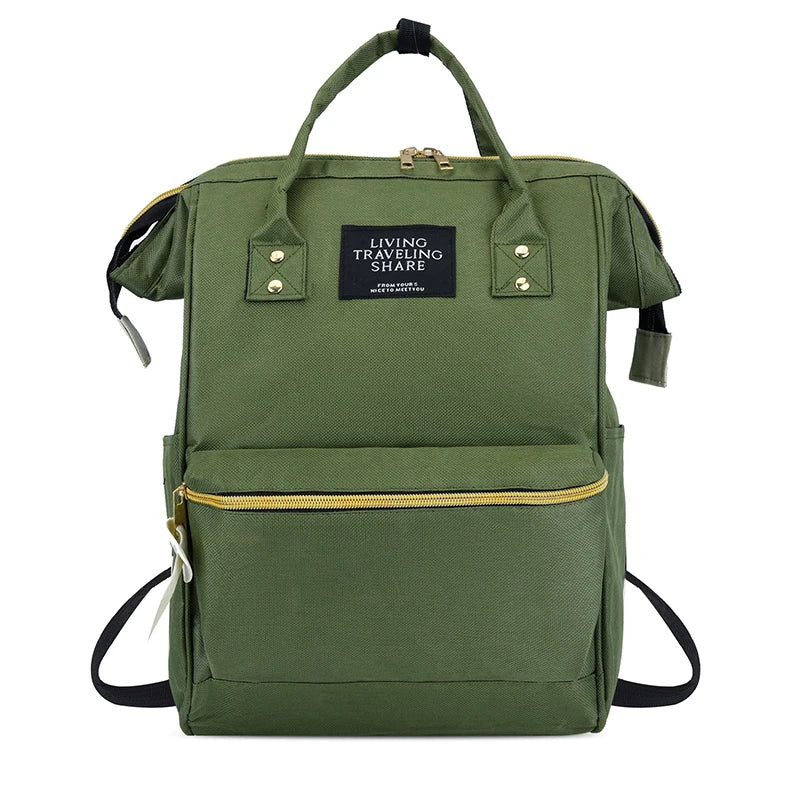 Datorväska dam ryggsäck – Elegant & vattentät laptopryggsäck med USB, 15,6 tum