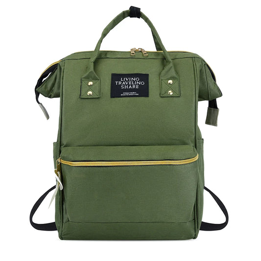 Datorväska dam ryggsäck – Elegant & vattentät laptopryggsäck med USB, 15,6 tum