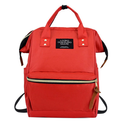 Datorväska dam ryggsäck – Elegant & vattentät laptopryggsäck med USB, 15,6 tum