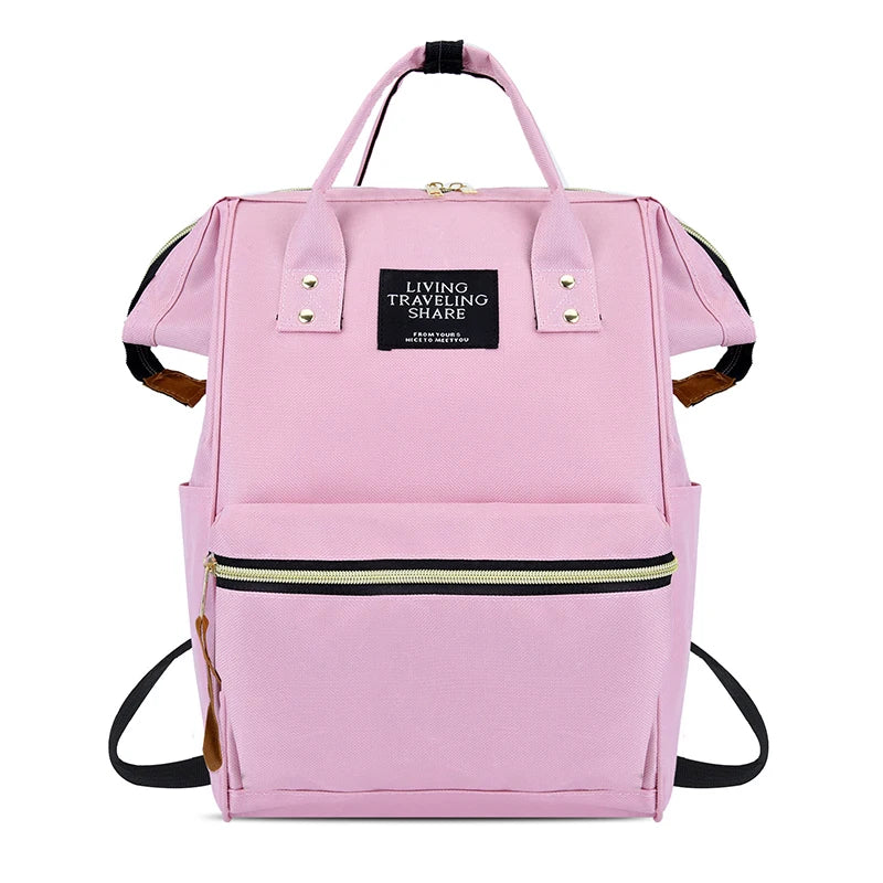 Datorväska dam ryggsäck – Elegant & vattentät laptopryggsäck med USB, 15,6 tum