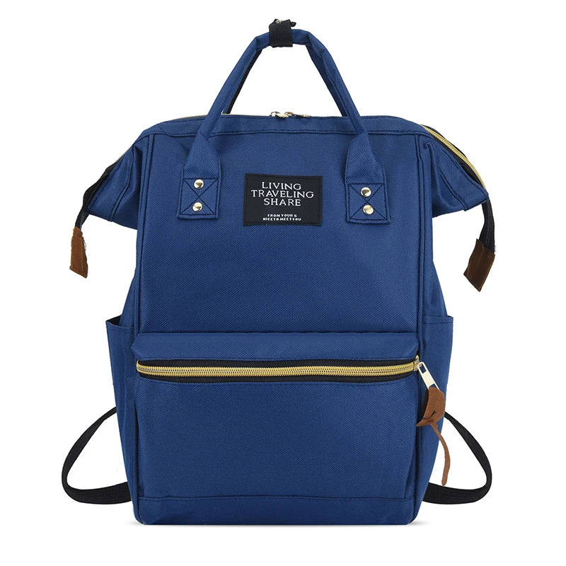 Datorväska dam ryggsäck – Elegant & vattentät laptopryggsäck med USB, 15,6 tum