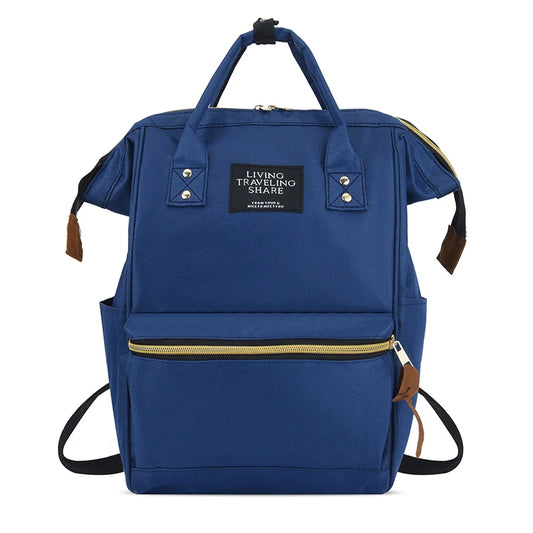 Datorväska dam ryggsäck – Elegant & vattentät laptopryggsäck med USB, 15,6 tum