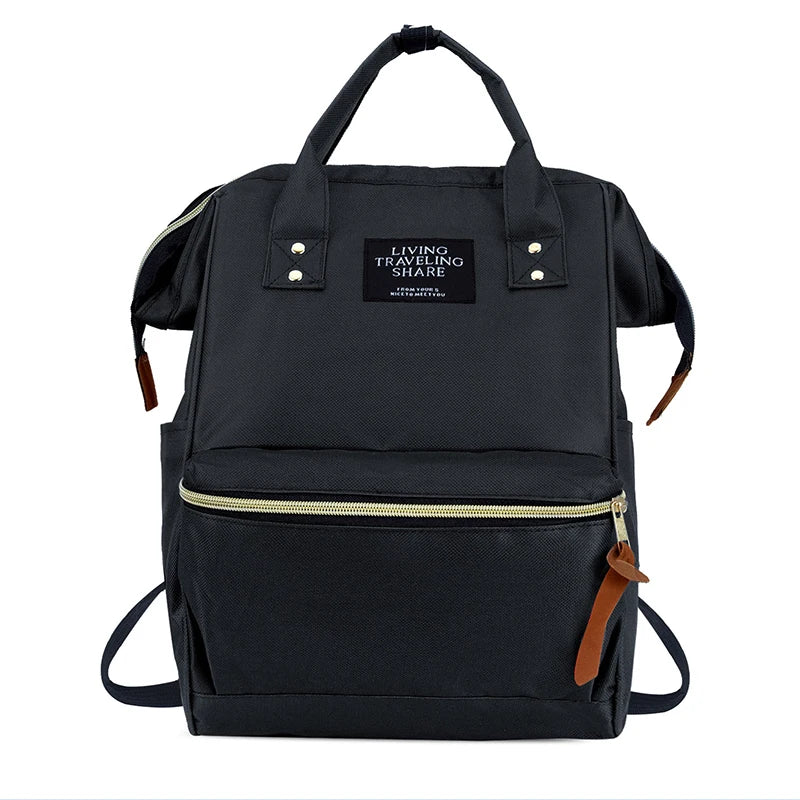 Datorväska dam ryggsäck – Elegant & vattentät laptopryggsäck med USB, 15,6 tum