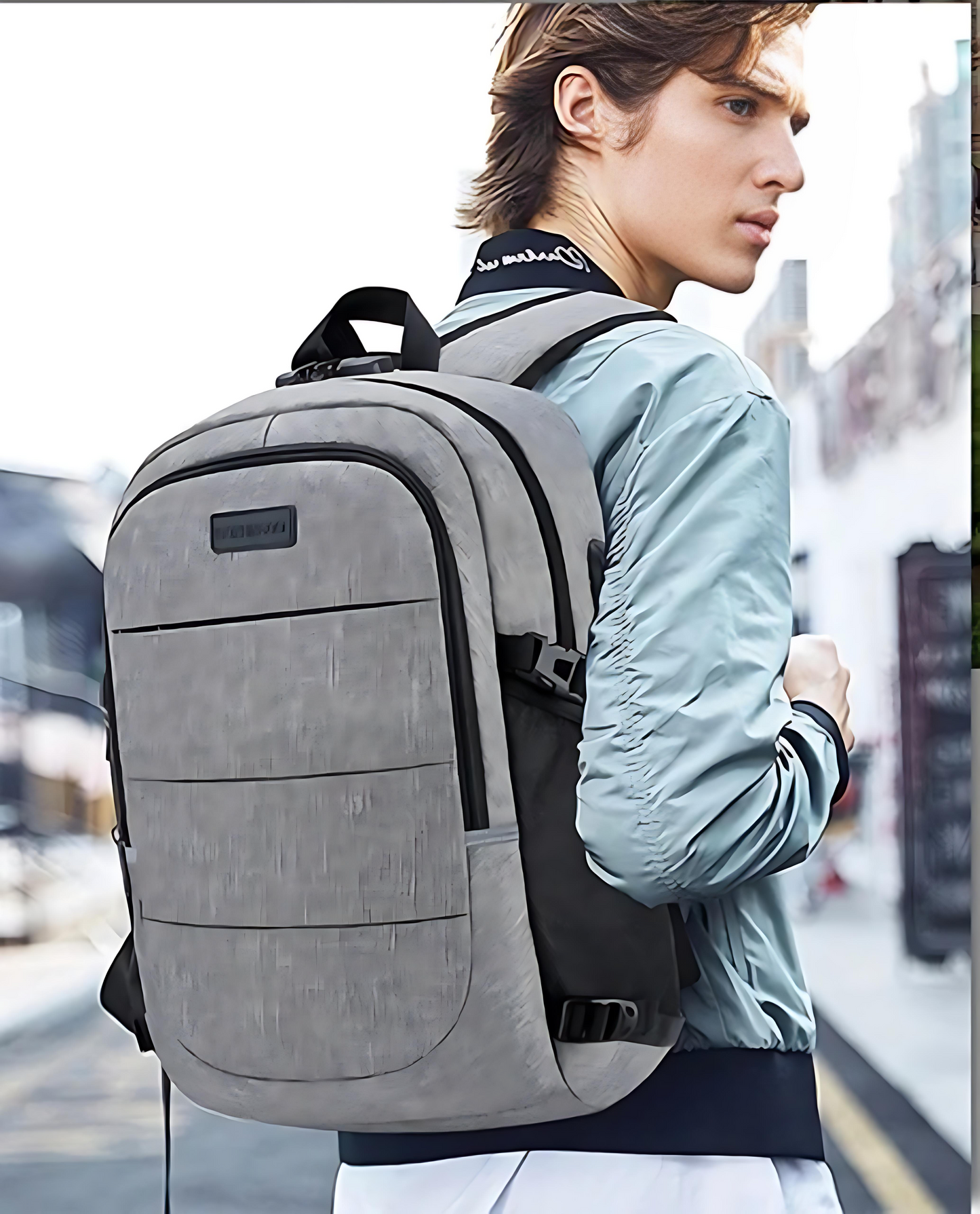 Datorryggsäck Dam med Säkerhetslås – För Komfort och Smidig Vardag