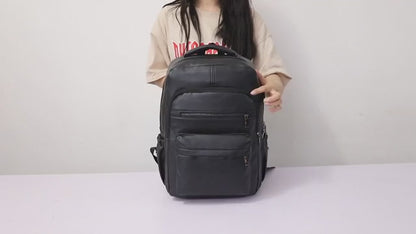 Ryggsäck Herr Skinn: Smart Urban Design med USB-Laddning